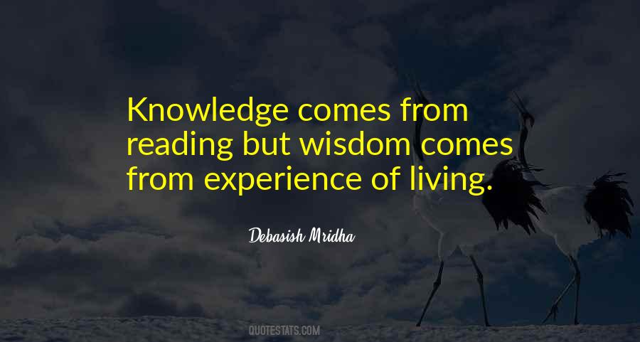 Quotes About Knowledge From Reading #803961