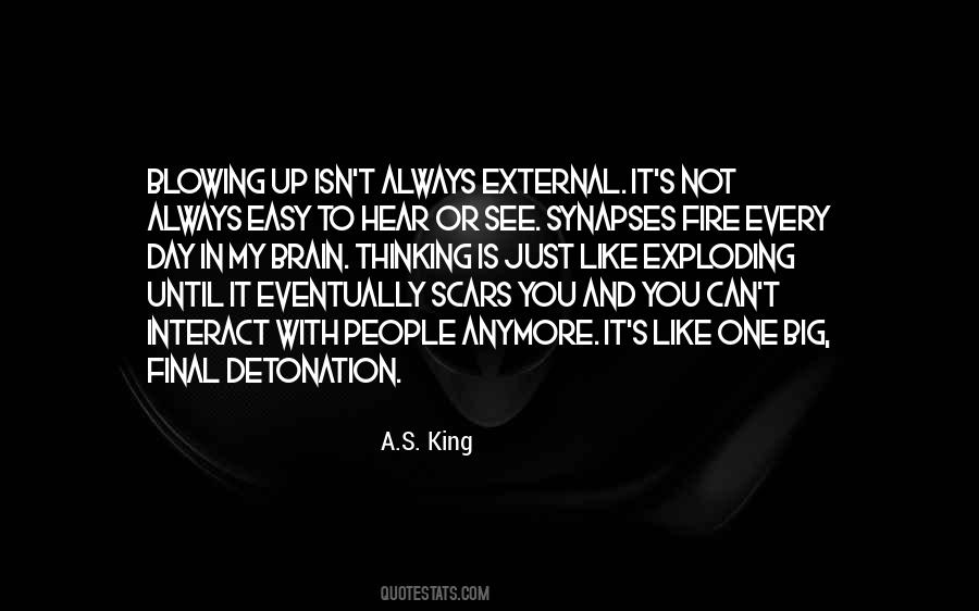 Synapses In The Brain Quotes #1525018