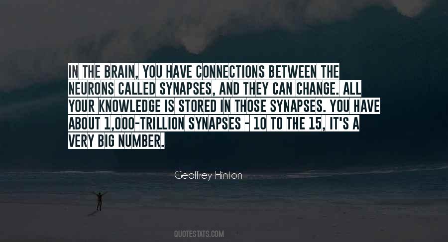 Synapses In The Brain Quotes #1525954