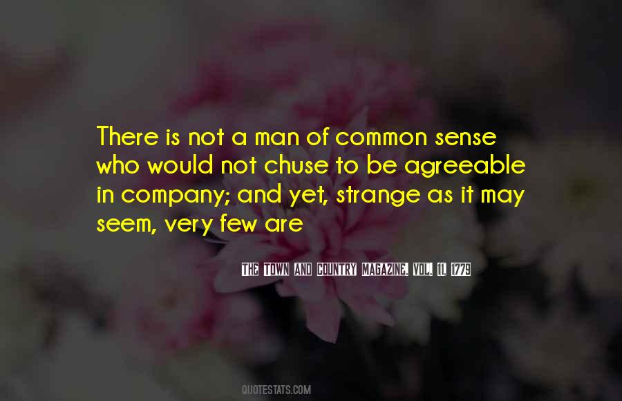 Strange Man Quotes #150720