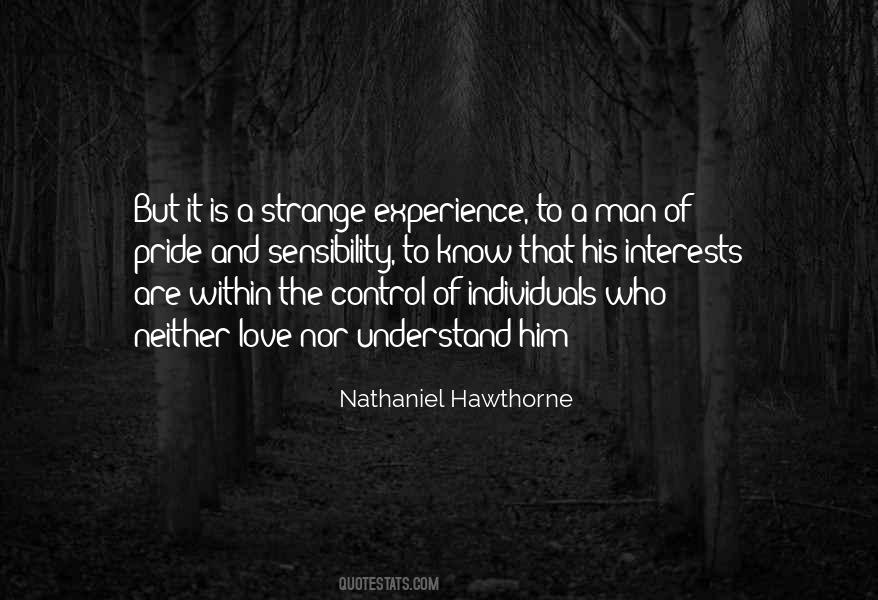 Strange Man Quotes #390151