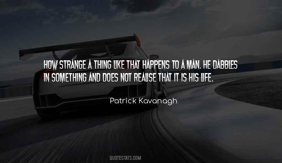 Strange Man Quotes #48003