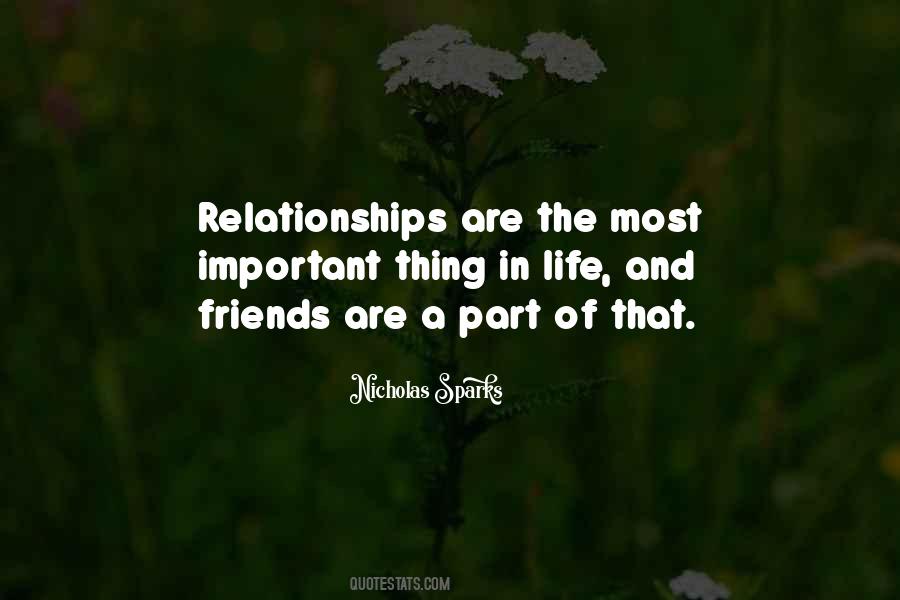 Quotes About Most Important Things In Life #1150528