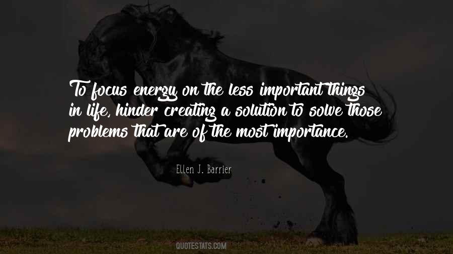 Quotes About Most Important Things In Life #1270116