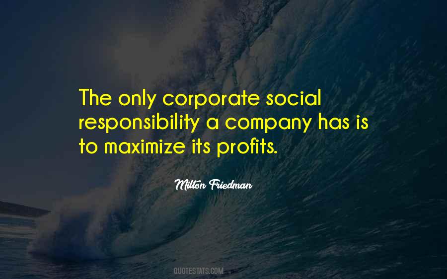 Top 22 Quotes About Corporate Social Responsibility: Famous Quotes