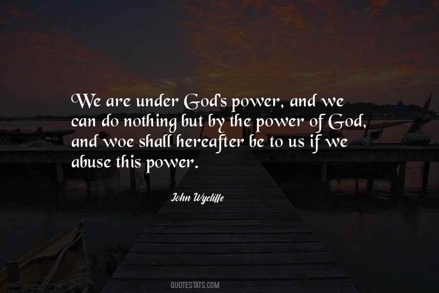 God S Power Quotes #447350