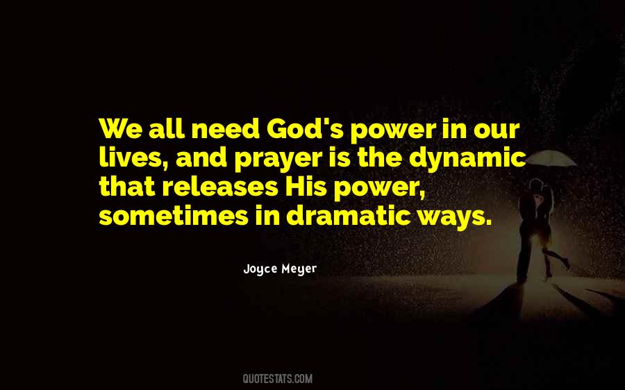 God S Power Quotes #910127