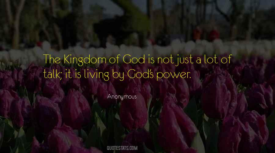 God S Power Quotes #944523