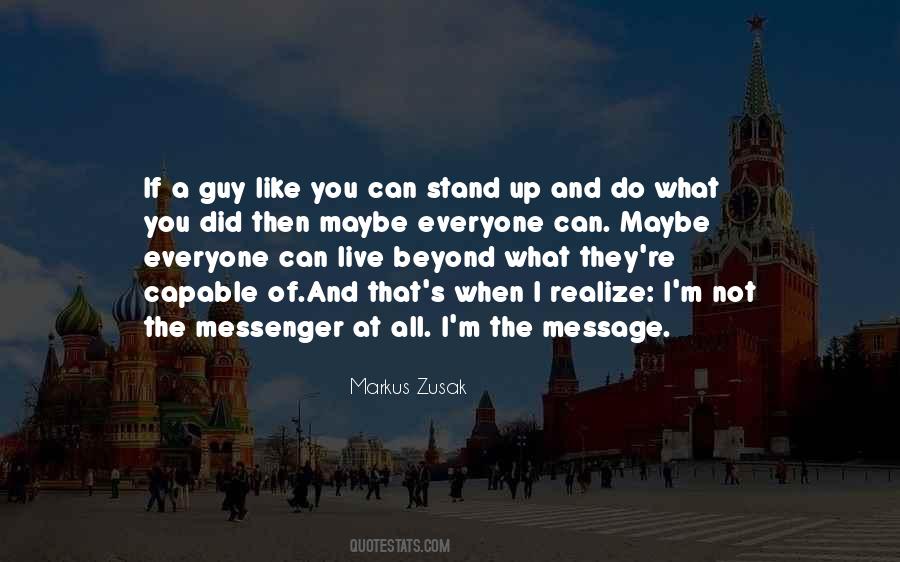 Stand Up Guy Quotes #1741040