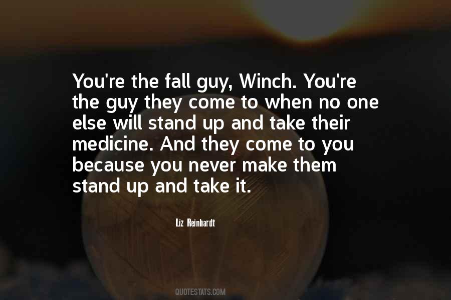 Stand Up Guy Quotes #1865420