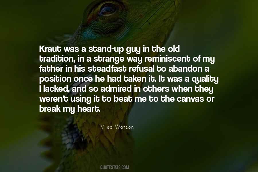 Stand Up Guy Quotes #210900