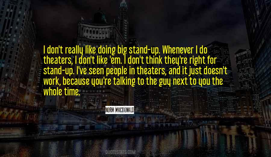 Stand Up Guy Quotes #520253