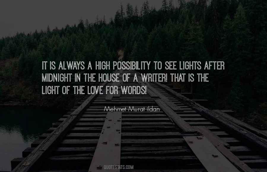 Midnight Writer Quotes #41317