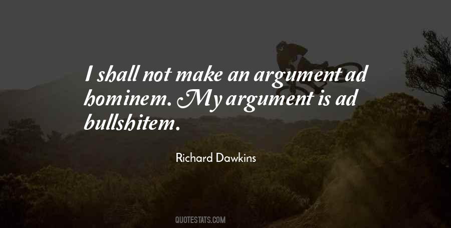 Hominem Argument Quotes #1046347