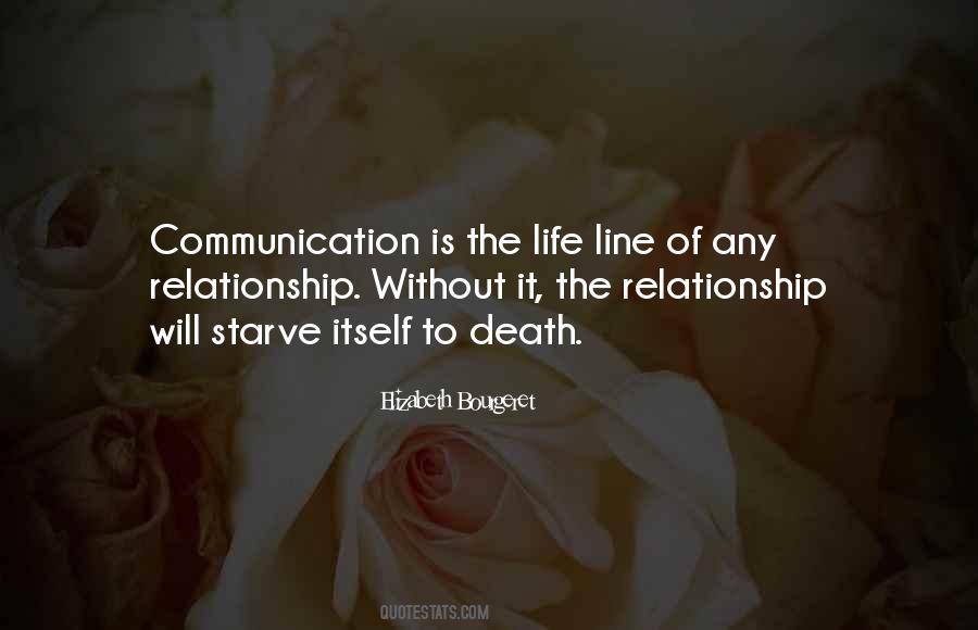 Quotes About Relationship Communication #593321