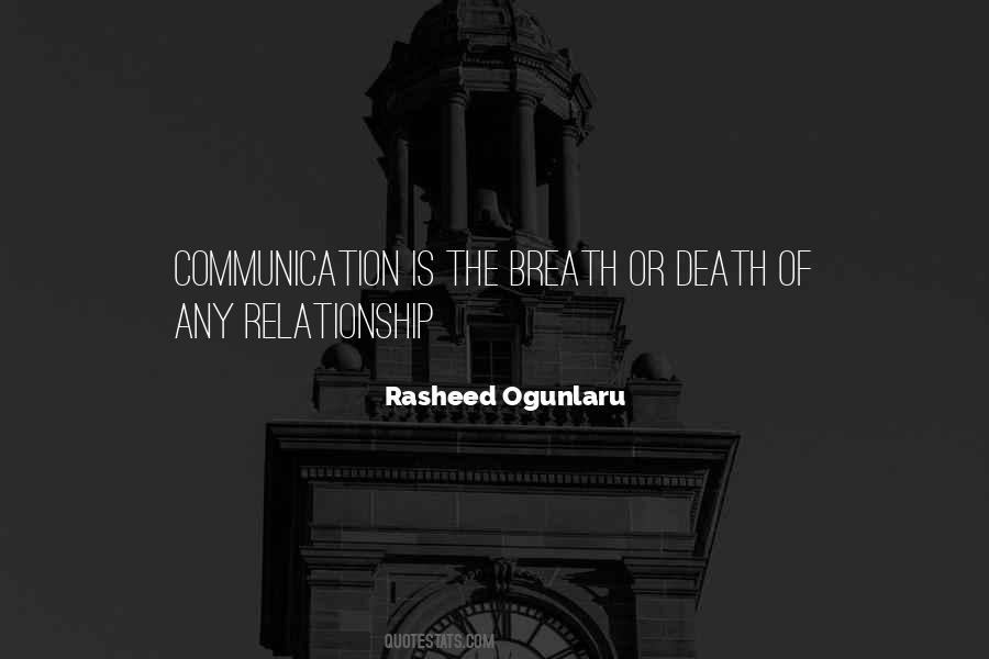 Quotes About Relationship Communication #753691
