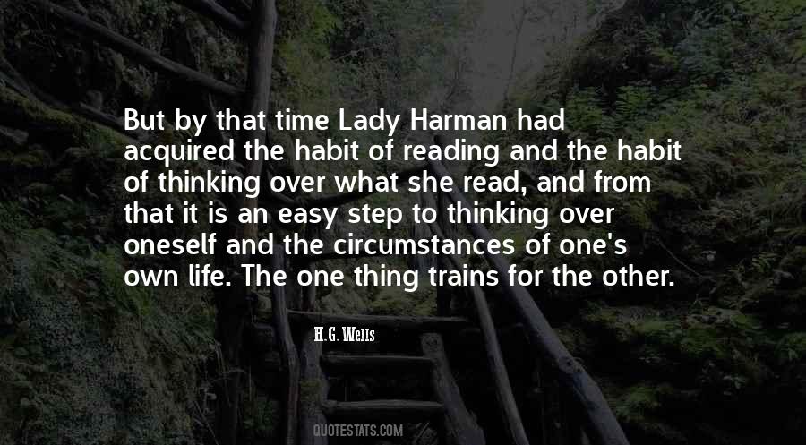 Quotes About Thinking And Reading #348868