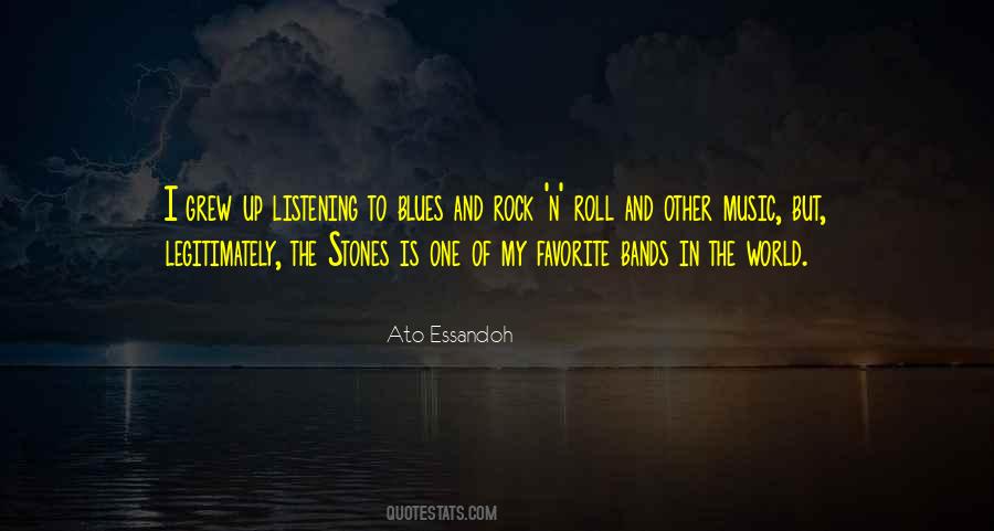 Quotes About Listening To Rock Music #1597944