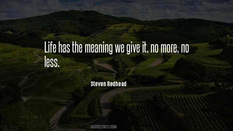 The More We Give Quotes #64656