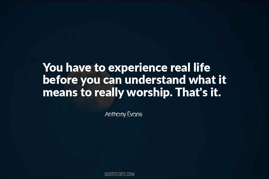 Real Worship Quotes #863068