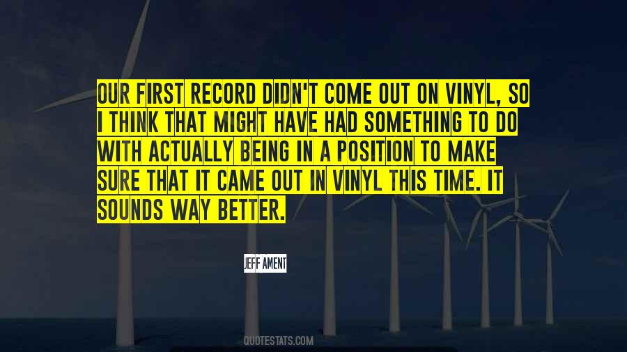 Quotes About Vinyl #1263969