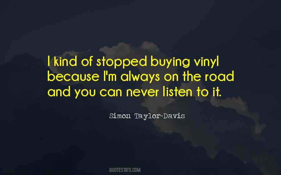 Quotes About Vinyl #343721