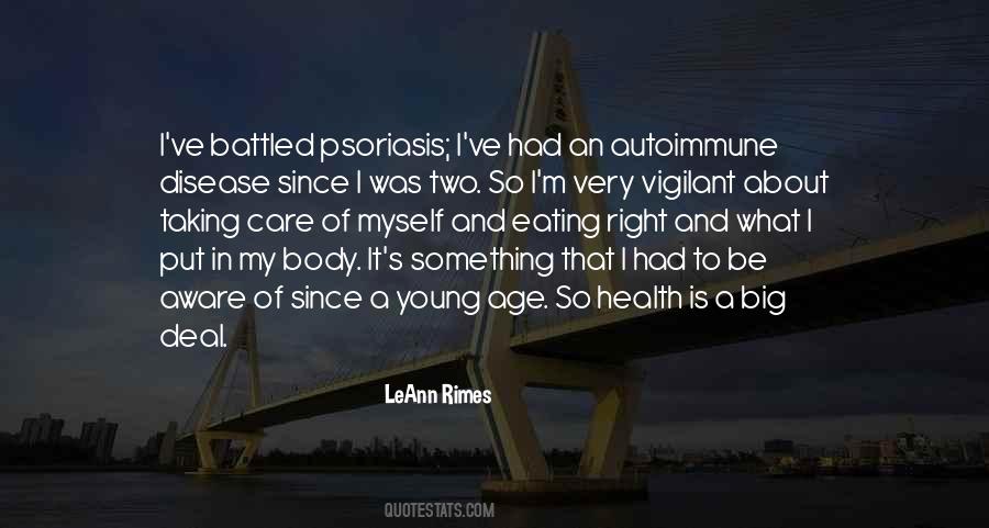 Quotes About Autoimmune Disease #1834777