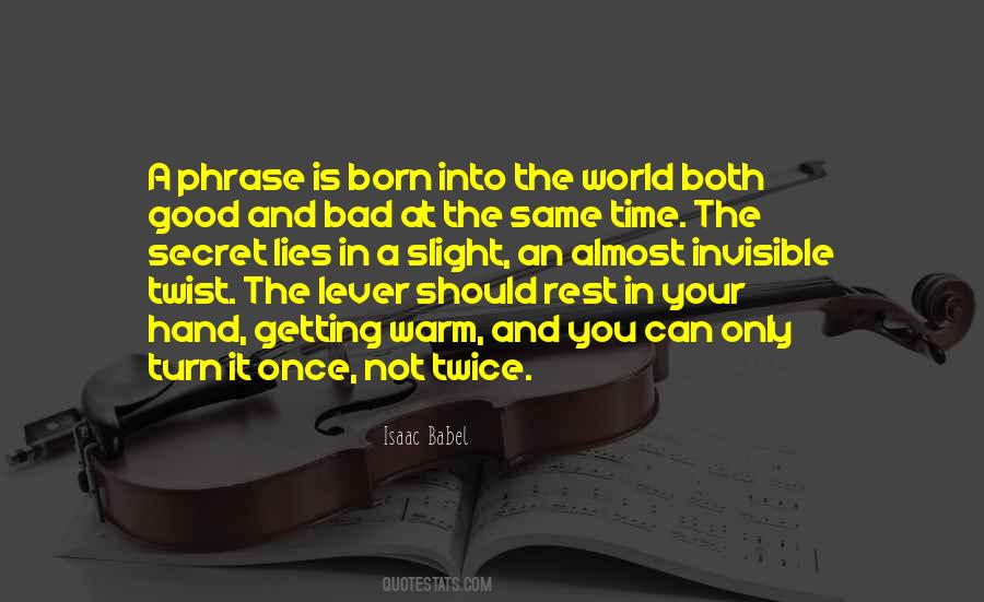 Quotes About The World In Your Hands #1767943