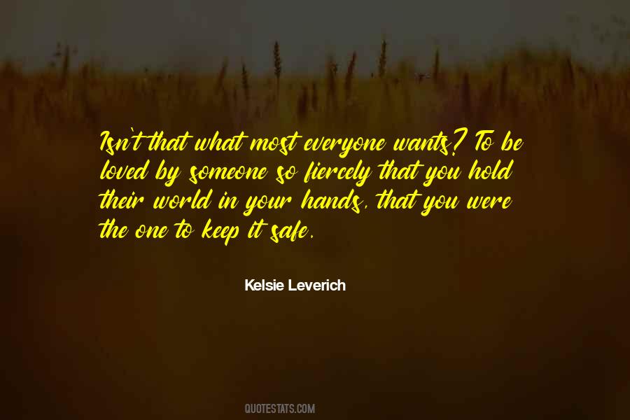 Quotes About The World In Your Hands #319971