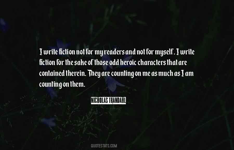 Fiction Characters Quotes #238599