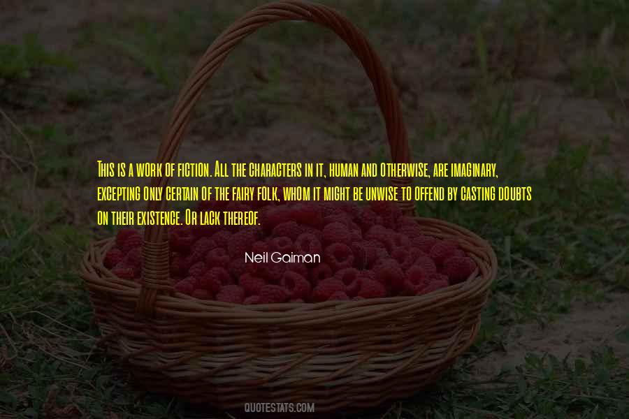 Fiction Characters Quotes #533178