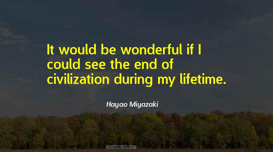 Quotes About Miyazaki #1363424