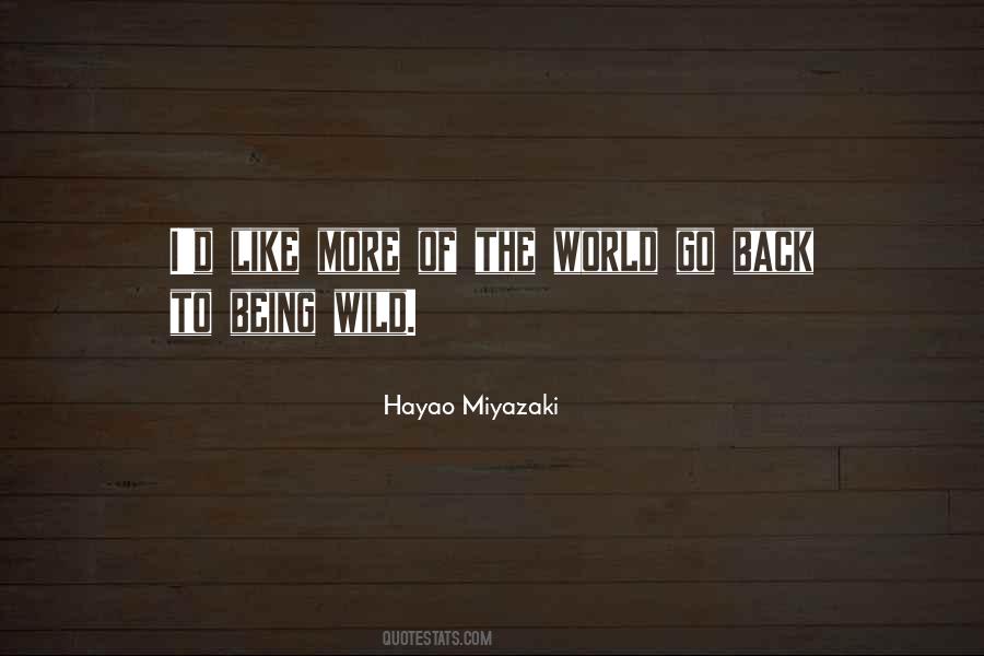 Quotes About Miyazaki #1566409