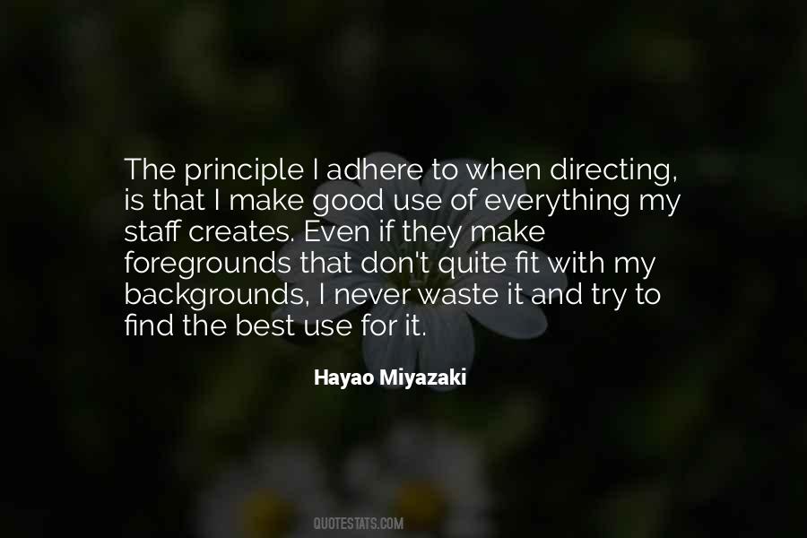 Quotes About Miyazaki #239095