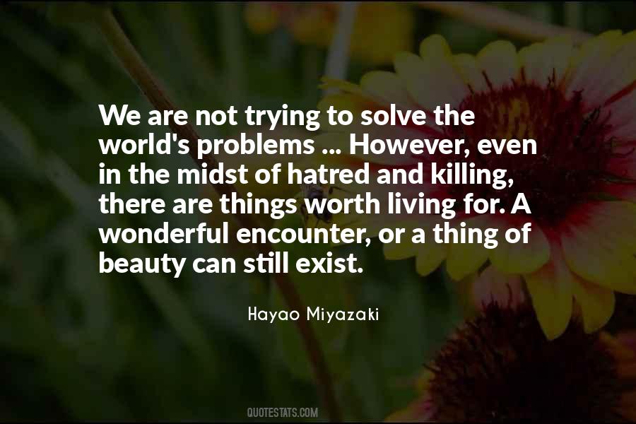 Quotes About Miyazaki #696119