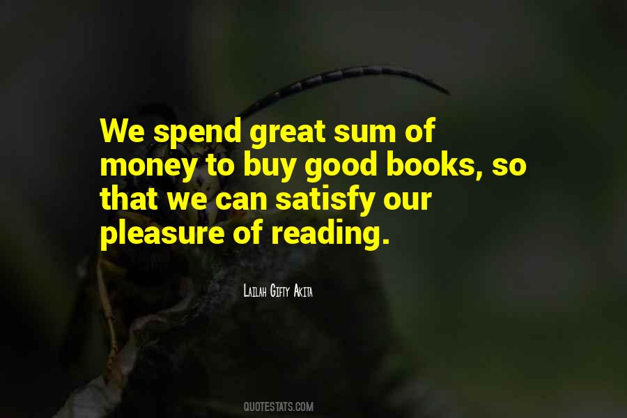 Quotes About Pleasure Of Reading #1105641