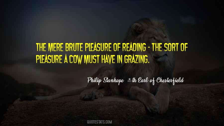 Quotes About Pleasure Of Reading #248089