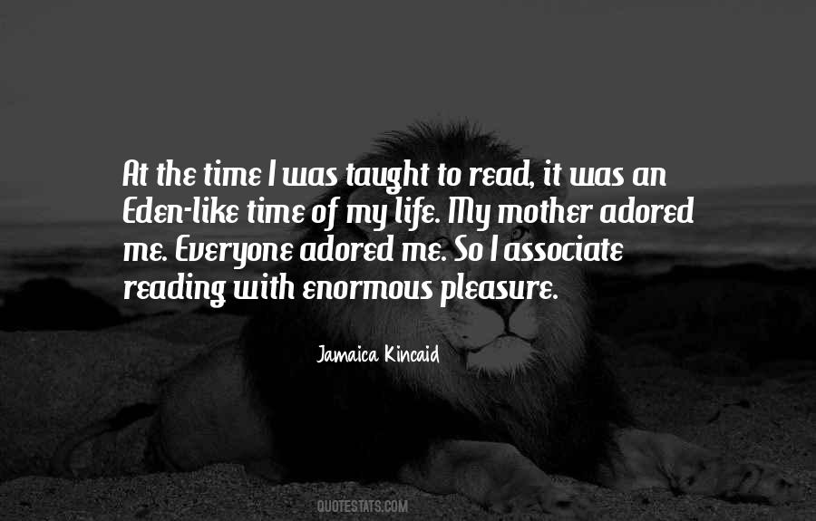 Quotes About Pleasure Of Reading #256638