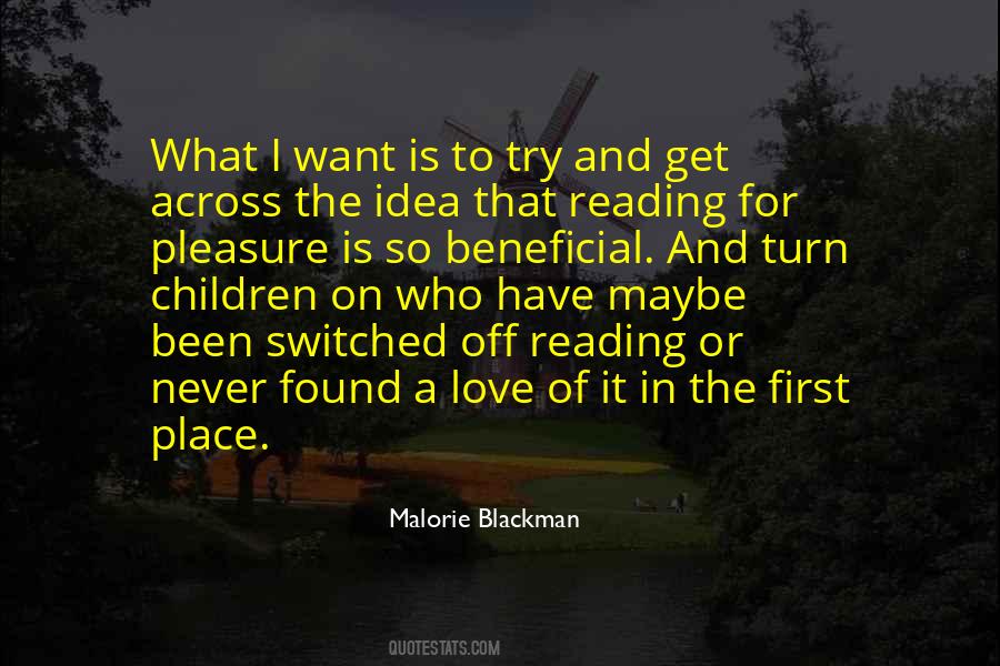 Quotes About Pleasure Of Reading #344023