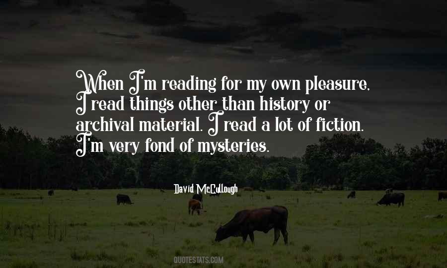 Quotes About Pleasure Of Reading #81696