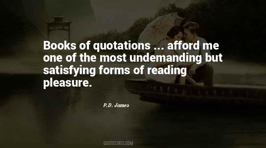 Quotes About Pleasure Of Reading #927448