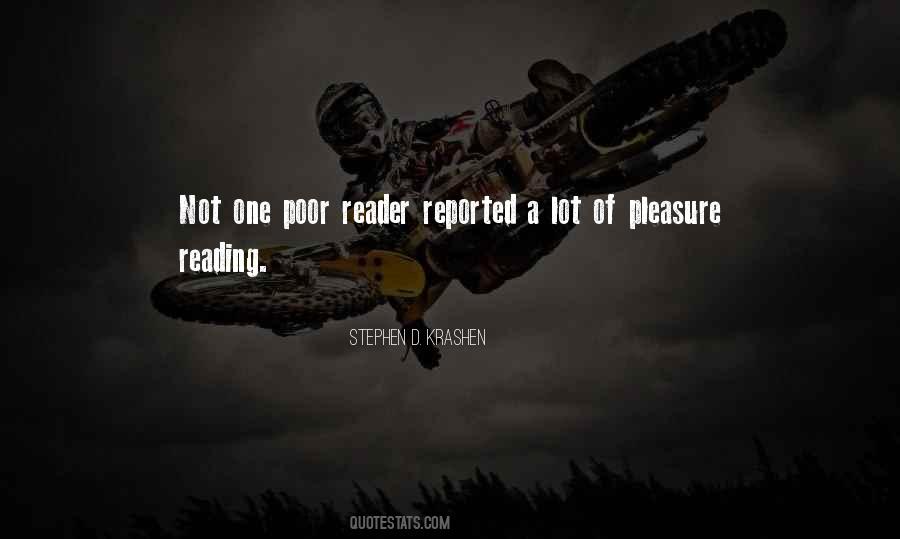 Quotes About Pleasure Of Reading #974556