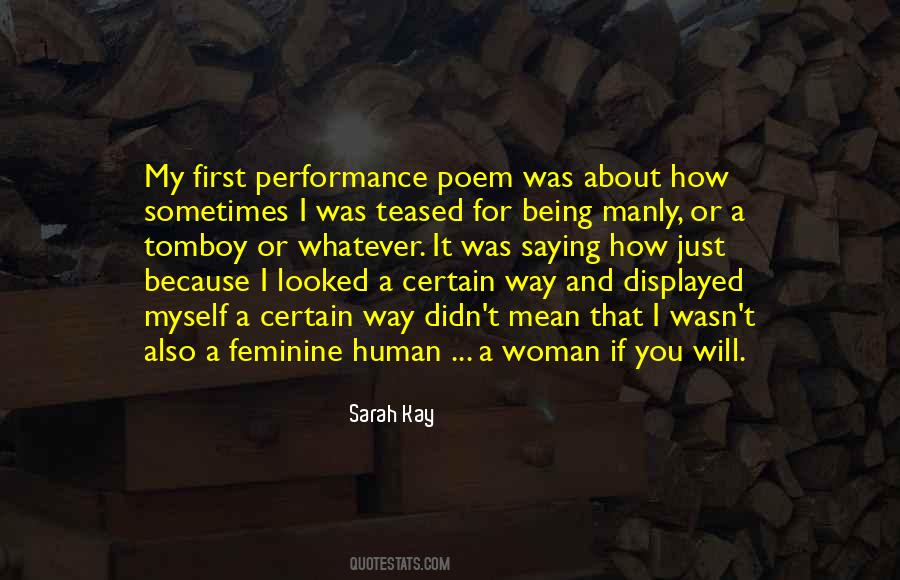 Quotes About Feminine #1235764