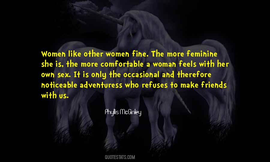 Quotes About Feminine #1242072