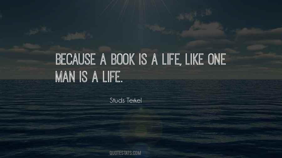 Quotes About Life Like A Book #595877