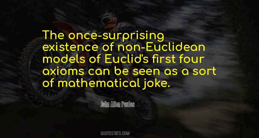 Quotes About Mathematical Models #951052