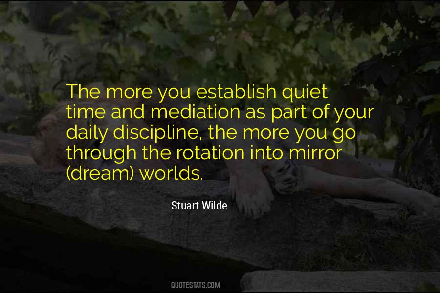Quotes About Quiet Time #532707