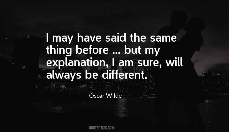 Quotes About Same But Different #301180