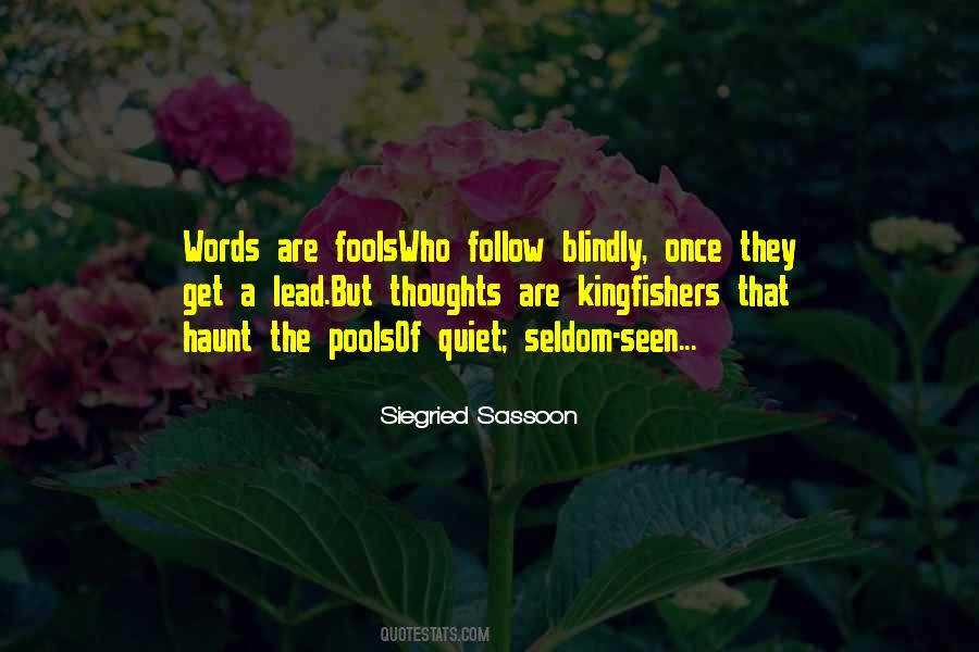 Quotes About Quiet Thoughts #1330258