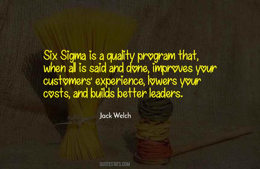 Quotes About Six Sigma #1136862